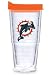 Miami Dolphins Tervis Tumbler 24 oz Cup w/ Lid