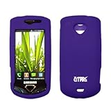 EMPIRE Purple Silicone Skin Cover Case for Samsung Gem i100