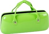 PR06-SC Sleek Patent Handbag Style Hard Sunglasses/ Eyeglasses Case - 6 Vibrant Colors Limegreen/One Size PR06-SC Sleek Patent Handbag Style Hard Sunglasses/ Eyeglasses Case - 6 Vibrant Colors Limegreen/One Size