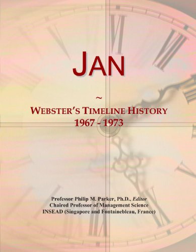 Jan: Webster's Timeline History, 1967 - 1973