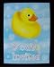 10-pack Rubber Ducky Duck Birthday Party or Baby Shower Invitations