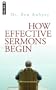 How Effective Sermons begin