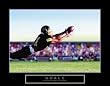 Goals - Football Action, Motivational Poster