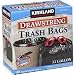 Kirkland Signature Drawstring Trash Bags - 33 Gallon - Xl Size - 90 Count