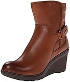 Clarks Women's Natira Kit GTX Boot,Brown Leather,9.5 M US