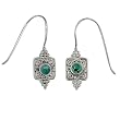 Sterling Silver Turquoise Earrings by Sajen