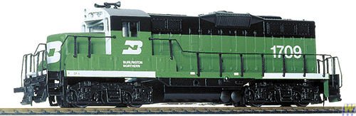 Walthers Trainline EMD HO Scale GP9M Ready-to-Run Burlington Northern #1709