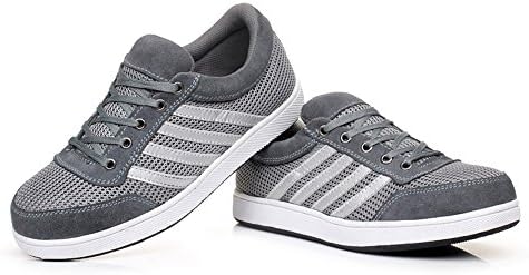 Summer Breathble Men's Safety Composite toe Grey Shoes