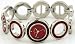 Electronics : AK Anne Klein Red Enamel Bracelet Watch #10/8499RDRD