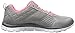 Skechers Sport Women's Obvious Choice Fashion Sneaker,Light Gray /Coral,9 M US