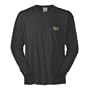 MH Long Sleeve Logo T-Shirt - Men's Black LG by Mountain Hardwear