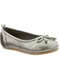 Gap Baby Gunmetal Shiny Ballet Flats