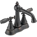 Delta 25923-RB District 2-Handle Bathroom Sink Faucet Venetian Bronze
