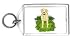 Keychain with dog, labrador, yellow, canine, retriever