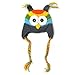 Joy baby newborn baby infant toddler knit crochet photo prop costume owl hat (grey)