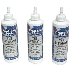 3 Bottles of Bead Arts & Craft Scrapbook Glue