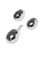 Sterling Silver Sets With Cubic Zirconia