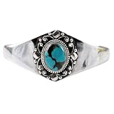 Sterling Silver Turquoise Bracelet, # 2