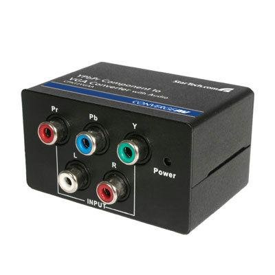 Electronics: Component Ypbpr To VGA with Audio Converter