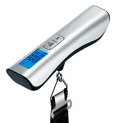 Camry digital luggage scale 110lbs / 50kgs large and blue backlig…