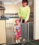 KidCo G15 Black Center Gateway with Walk Through Pressure Gate