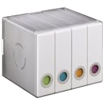 Hama - CD/DVD Album Box 96, Blanco