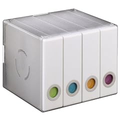 Hama CD-/DVD-Album Box 96, Transparent-Wei�
