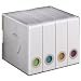 Hama CD-/DVD-Album Box 96, Transparent-Wei�