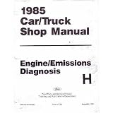 1985 FORD LINCOLN MERCURY Emissions Diagnosis Manual by Ford