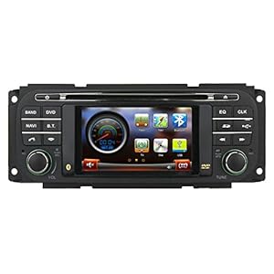 Buying guide of  Koolertron For Jeep Grand Cherokee 1999-2004 / Chrysler 2002-2007 / Dodge 2002-2007 in-dash DVD Player GPS Navigation Sat Nav System With Dual Zone /Radio AM FM /tooth /iPod Control /Steering Wheel Control