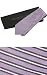 Classic Striped Silk Necktie by Mystic Clothing, includes Gift Box and 100% Pure Silk Neck