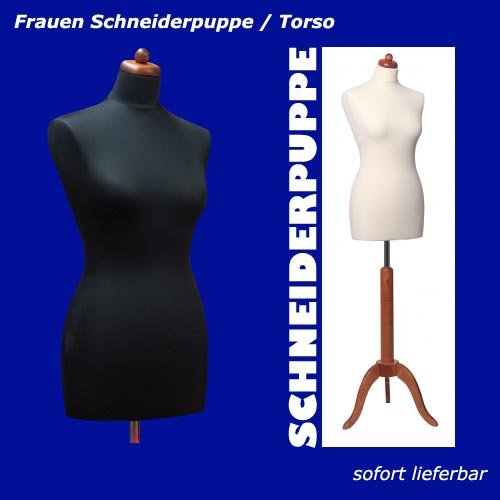 Deko-Woerner D-Schneiderbüste natur Dreibeinst./Z