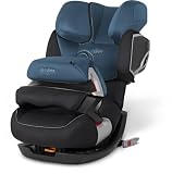 Cybex 512111006 Pallas 2-Fix Autositz Gruppe I, II, III, water colours blue