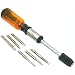 Spiral Ratchet Screwdriver Phillips Slotted Bits Tool