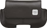 BlackBerry 8900, 8520 Leather Horizontal Holster (Espresso)