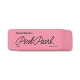 Paper Mate Pink Pearl Premium Erasers, 24 Medium Erasers (70520)