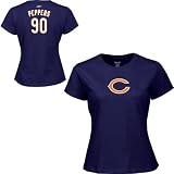 Reebok Chicago Bears Julius Peppers Women's Name and Number T-Shirt Extra Large