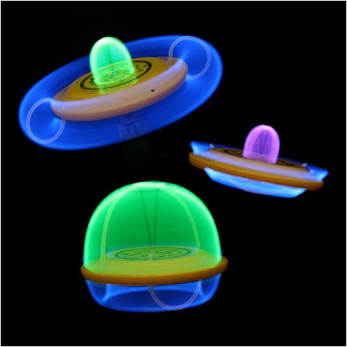 Stamos Enterprises GTU-9 Glow and Throw UFO Illuminated Flying Disc