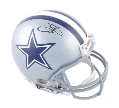 Emmitt Smith Autographed Pro-Line Helmet | Details: Dallas Cowboys, Authentic Riddell Helmet