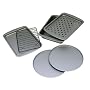 OvenStuff Non-Stick 6-Piece Toaster Oven Baking Pan Set