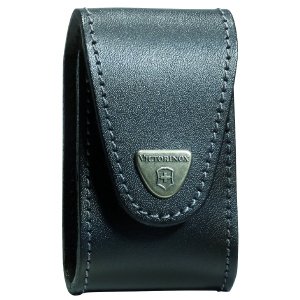 SwissChamp XLT Pouch, Leather, Black