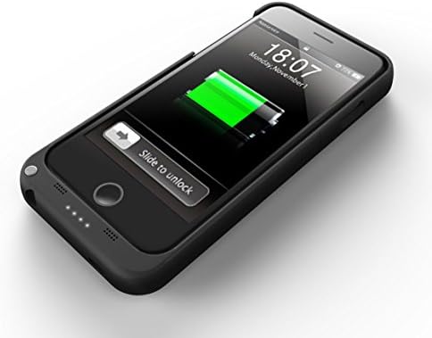 4800mah Portable Backup External Rechargeable Battery Power Bank Charger Case for Iphone 6 Plus 5.5 Inch(black)