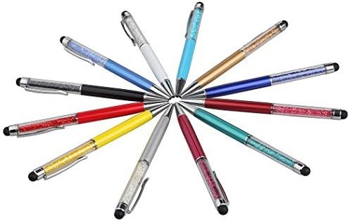 2015 Hot ! 12 Pcs - Crystal Touch Screen Multi-pen