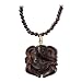 Dark Wood Ganesh Necklace