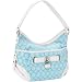 Nine West 9s Jacquard Hobo Hobo,Capri White,One Size