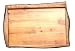 Log Wood Large Tray With Bark 19 1/4" x 12 3/4" x 2"