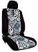 CUSTOM Nissan Titan Seat Covers - REAR FULL SET: 40/60 Split Back and Bottom w/ Adjus...