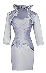 Strapless Short Sweetheart Ruched Satin Evening Dress/Homecoming Dress/Party Dress/Wedding Dress 