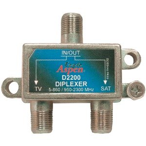 Eagle Aspen D2200 Directv®-approved Single Diplexer Eagle Aspen D2200 Directv®-approved Single Diplexer