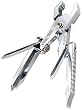 Swiss Tech MPTBS Micro-Plus 8-in-1 Polished Stainless Steel Key Ring Multi-Tool, Gift Box